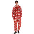 Snuggs Blanket Onesie Red Christmas